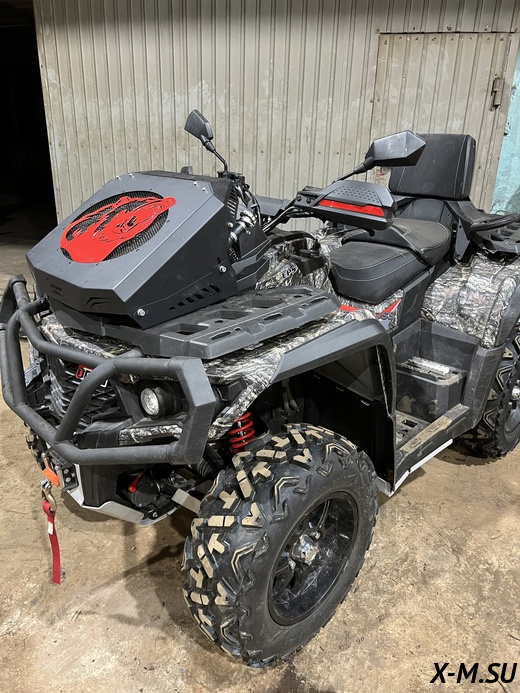 Вынос радиатора со шноркелями на AODES без установки