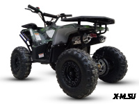 Детский бензиновый квадроцикл  MOTAX GRIZLIK MIDI ЕS BW с электростартером и родительским пультом