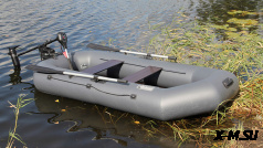 Гребная лодка GRINDA 260NT