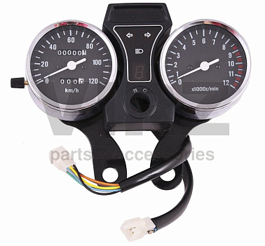 Панель приборов ALPHA 120км/ч 