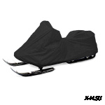 Чехол транспорт. снегохода Stels Витязь, Атаман черный полиэстеровая ткань Оксфорд ПРЕМИУМ качества