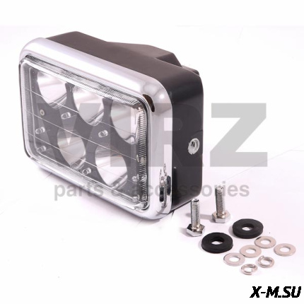 Фара головного света в сборе CG125, PLUTON, MINSK (5 SMD) ТИП1 