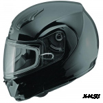 Шлем GM MD04 MODULAR BLACK