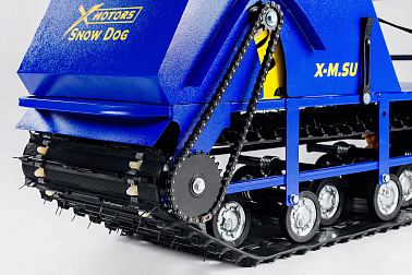 Мотобуксировщик SNOW DOG 20 с эл. запуском (DINKING)