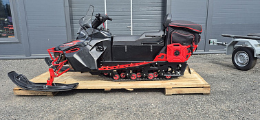 Снегоход IKUDZO HUNTER 650LK 28 EXPERT V2 черный-красный Б/У