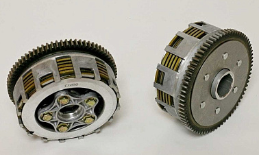 Сцепление в сборе 162FMJ, 165FMM (CB150-200) (6 болтов, 6 дисков, 70T)