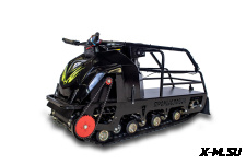 МОТОБУКСИРОВЩИК БУРЛАК-M2 LFK 15 л.с. (передний привод, катки)