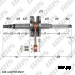 Вал коленчатый в сборе 2Т JOG90, AXIS90, 1E50QMB p12mm