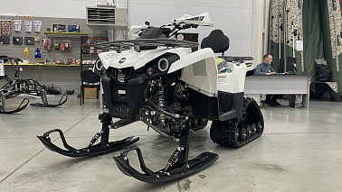 Зимний комплект для квадроциклов ATV PROMAX/GBM и т.д 150-300 (лыжи и гусеницы) D24,8-24T