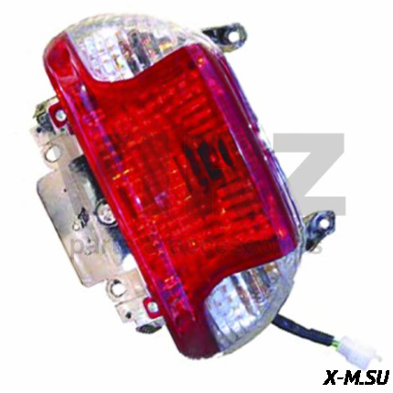 Фонарь задний в сборе R50, STORM, TRAFFIC, KIDDY, COMETA